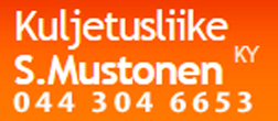 Kuljetusliike S. Mustonen ky logo